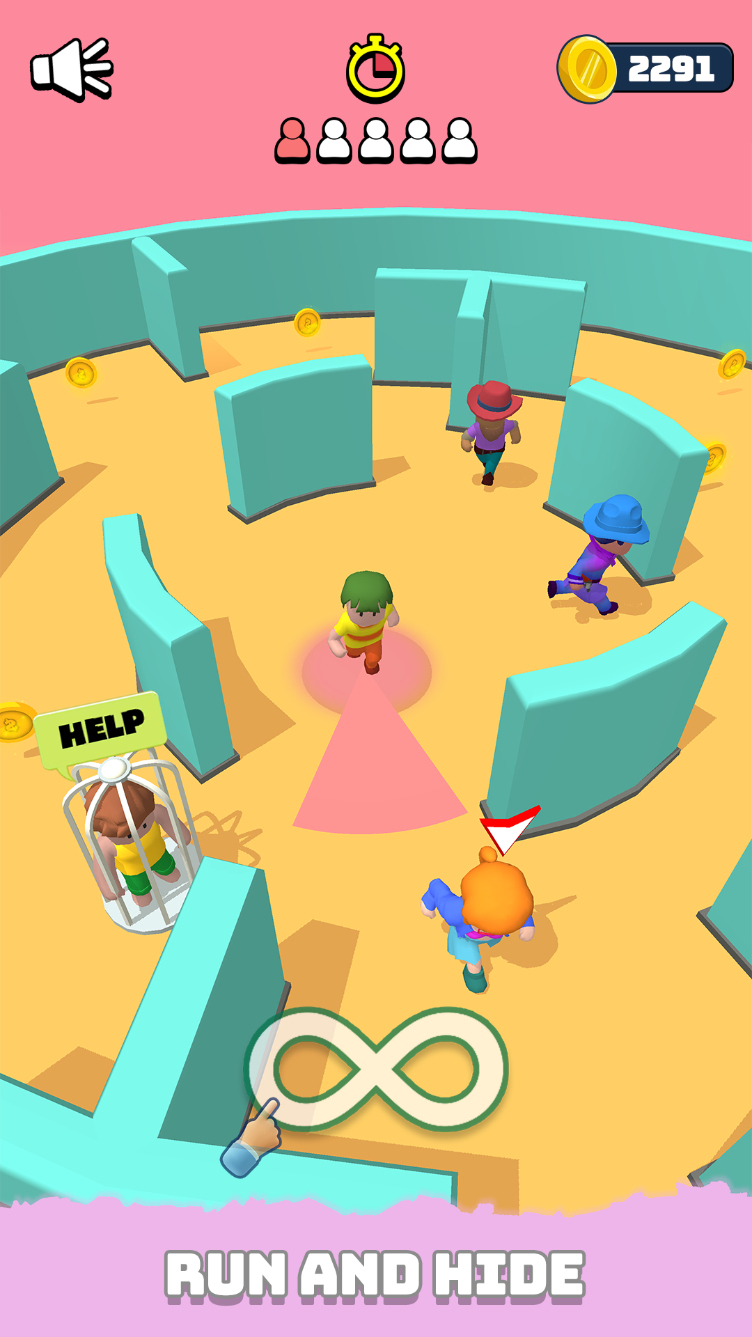 Hide N Seek Challenge ゲームのスクリーンショット
