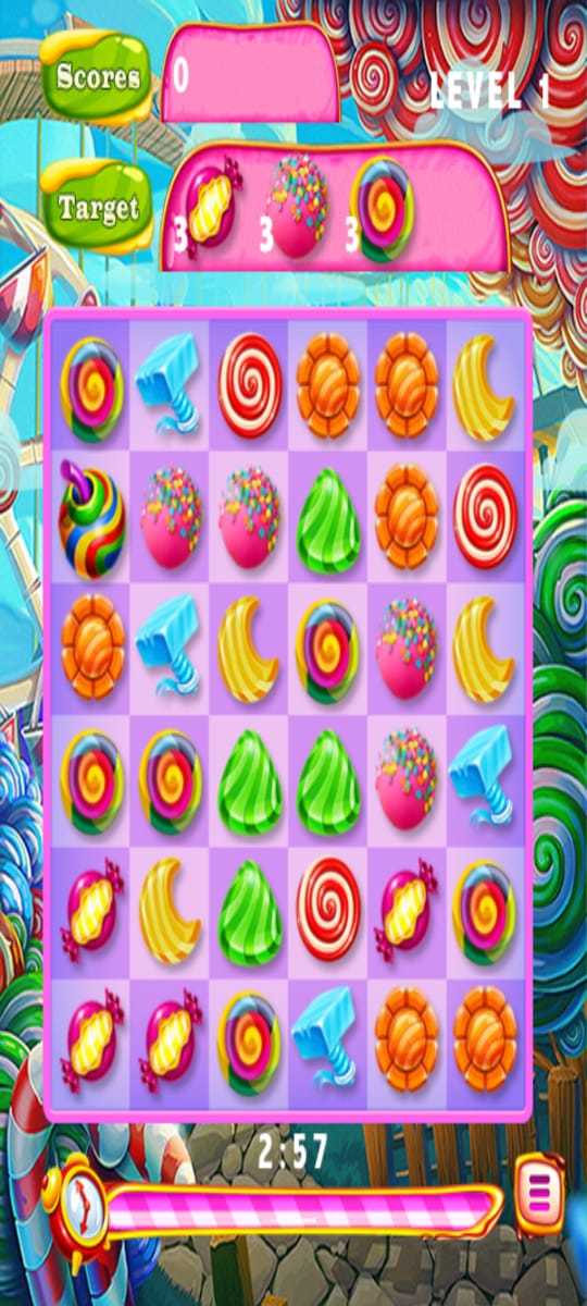 Candy Space Game Screenshot
