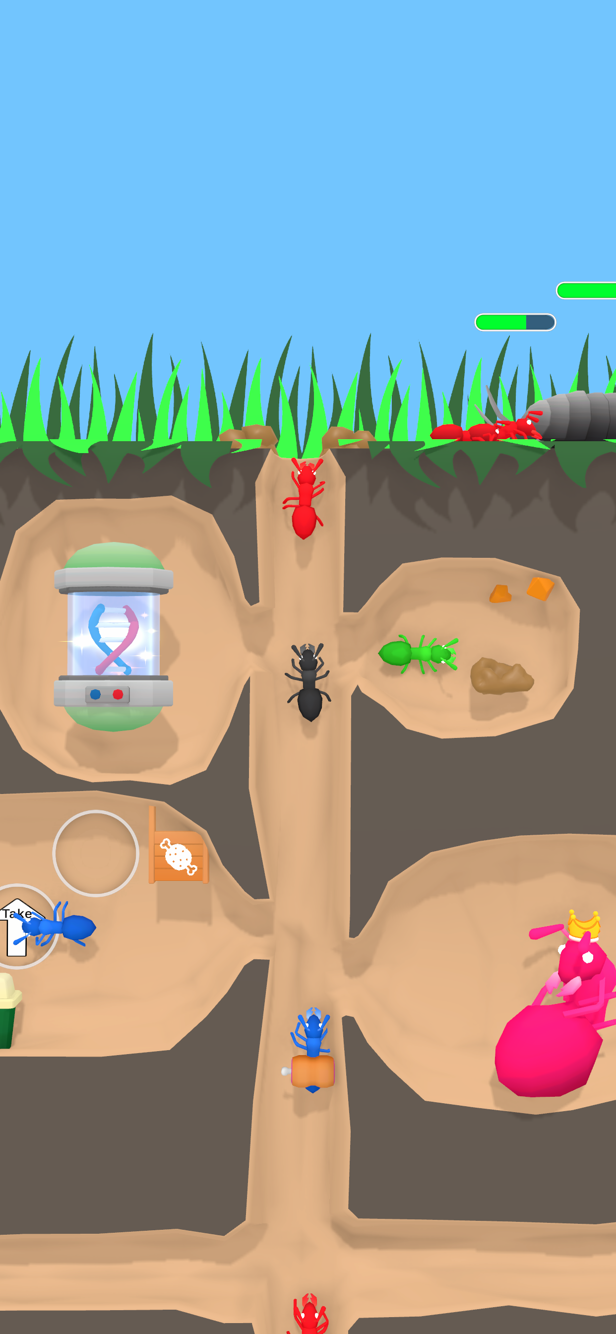 Empire of Ants - Idle Game Game Screenshot