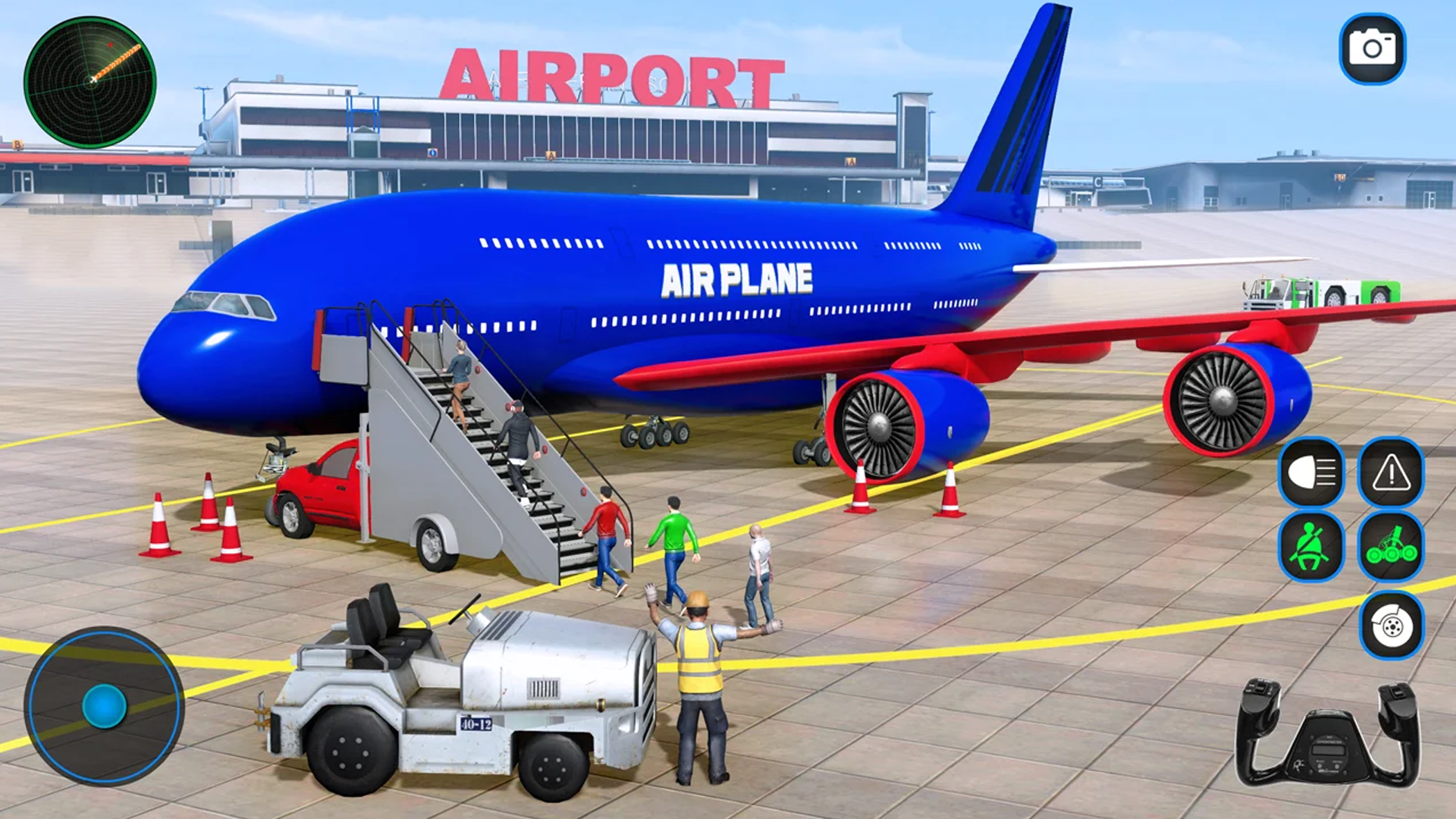 Modern Real Flight Simulator Game Screenshot