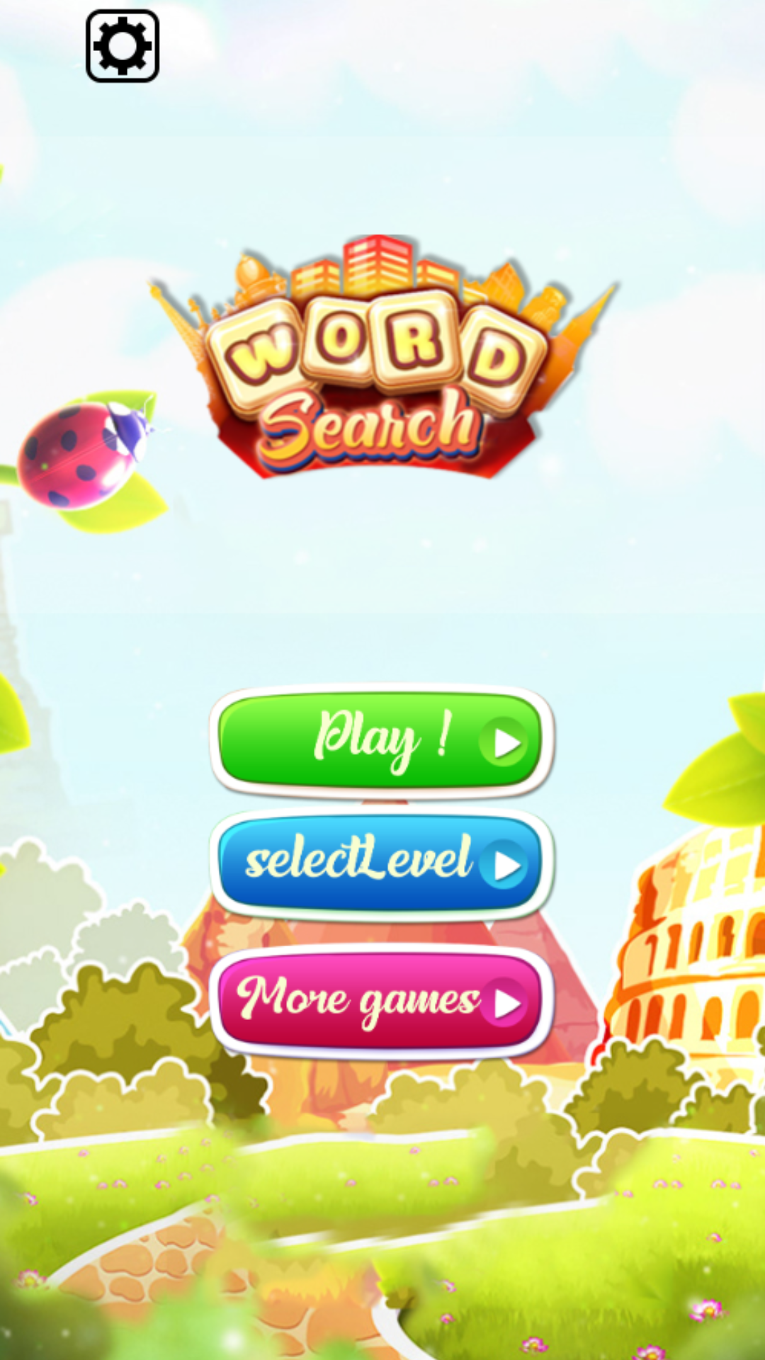 Cuplikan Layar Game Simple Word Search