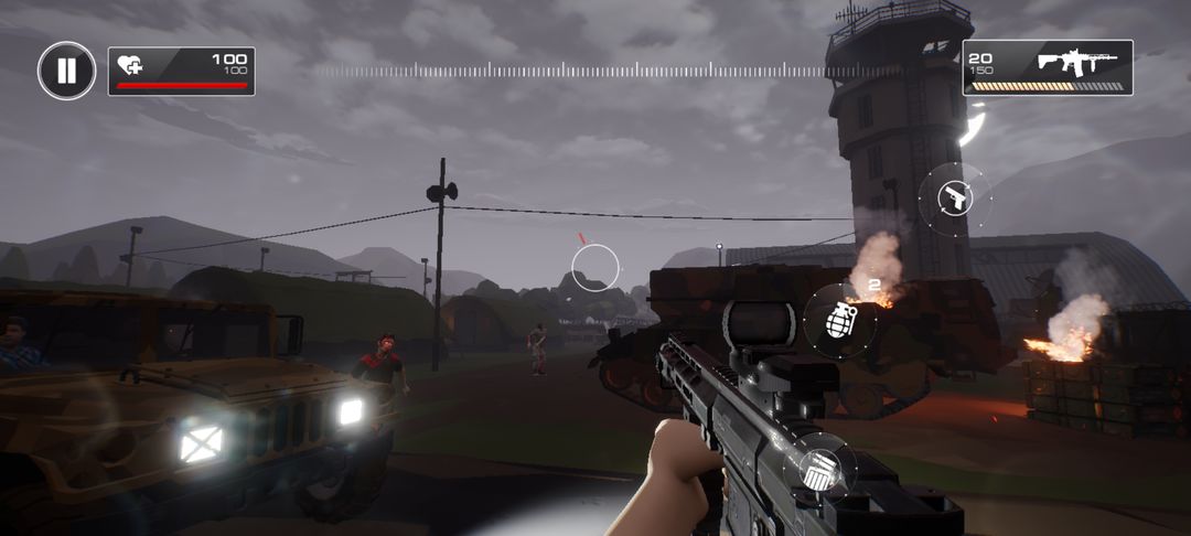 Project H.A.Z.A.R.D Zombie FPS screenshot game