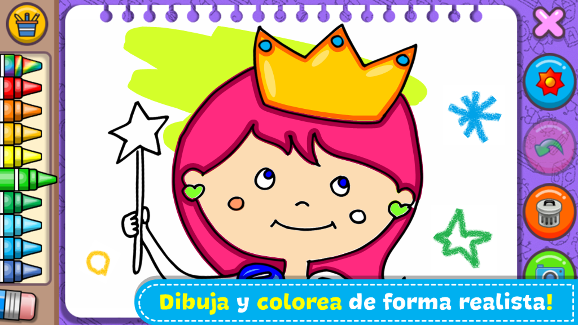 Screenshot 1 of Princesas - Libro de Colorear 1.86