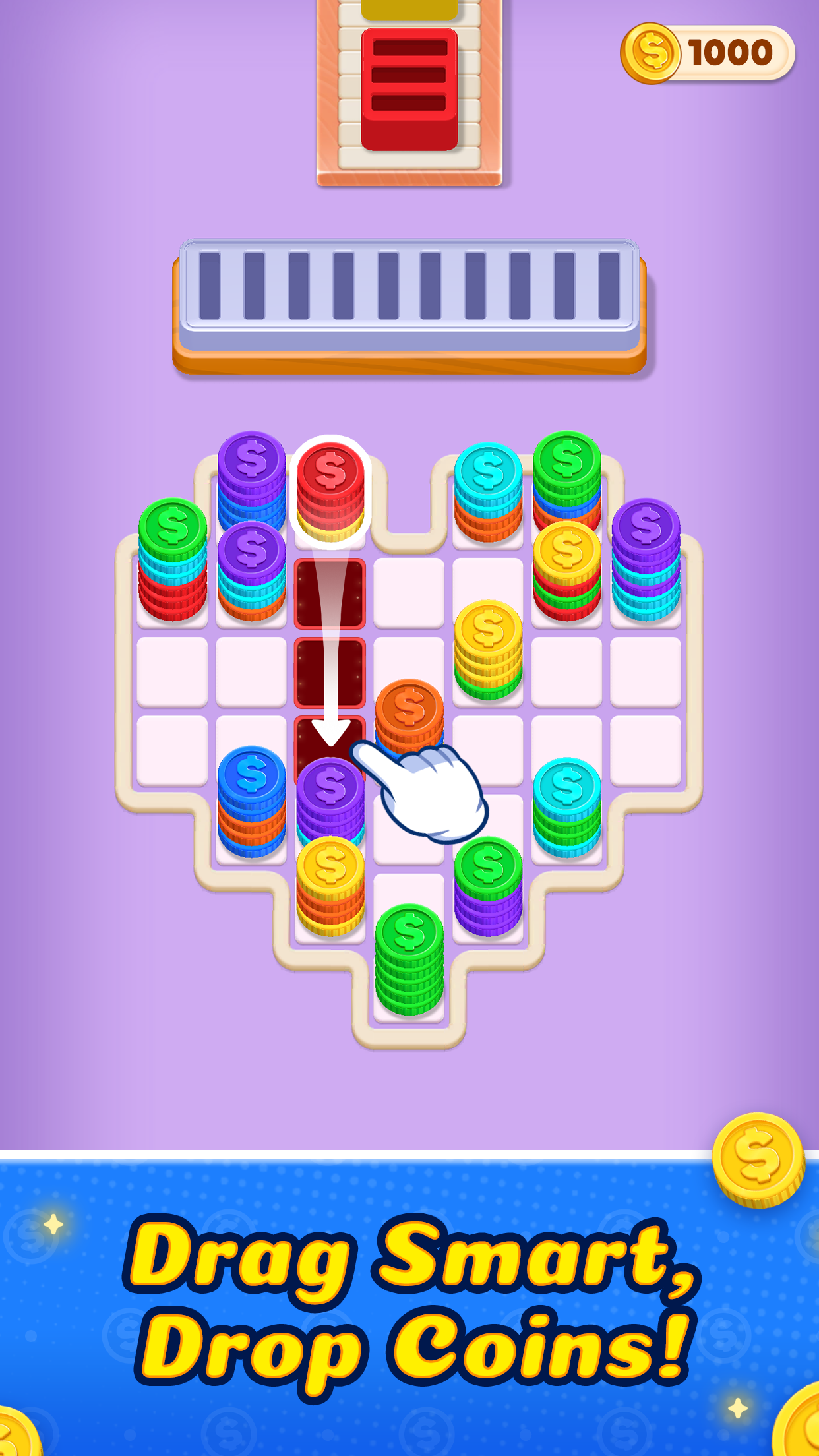 Vacuum Coin Game Screenshot