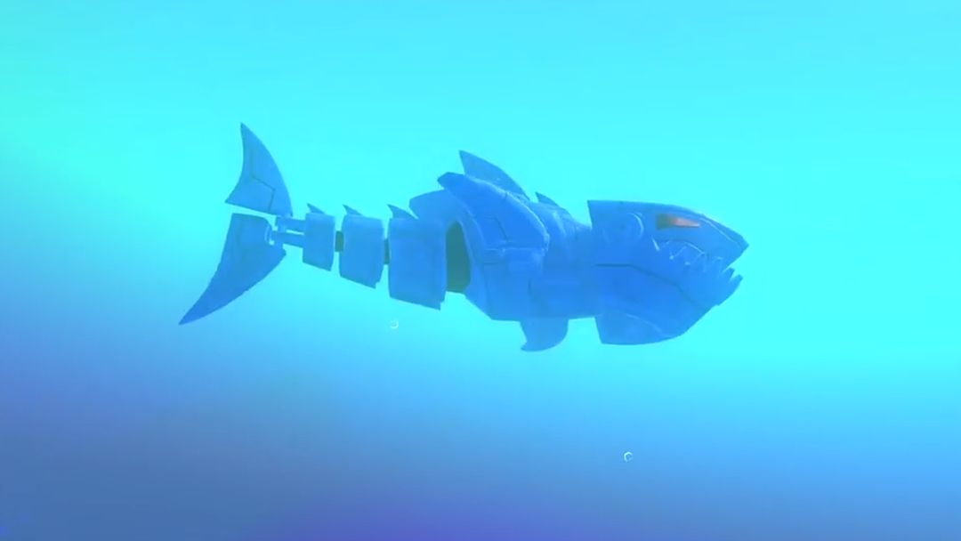Screenshot of New Fish Feed and Grow 3D Simulation