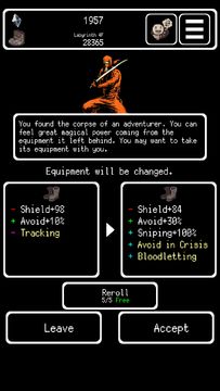 Buriedbornes -Hardcore RPG- Game Screenshot