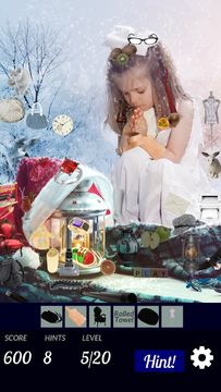 Cuplikan Layar Game Xmas Hidden Objects: Cozy Christmas Prayers