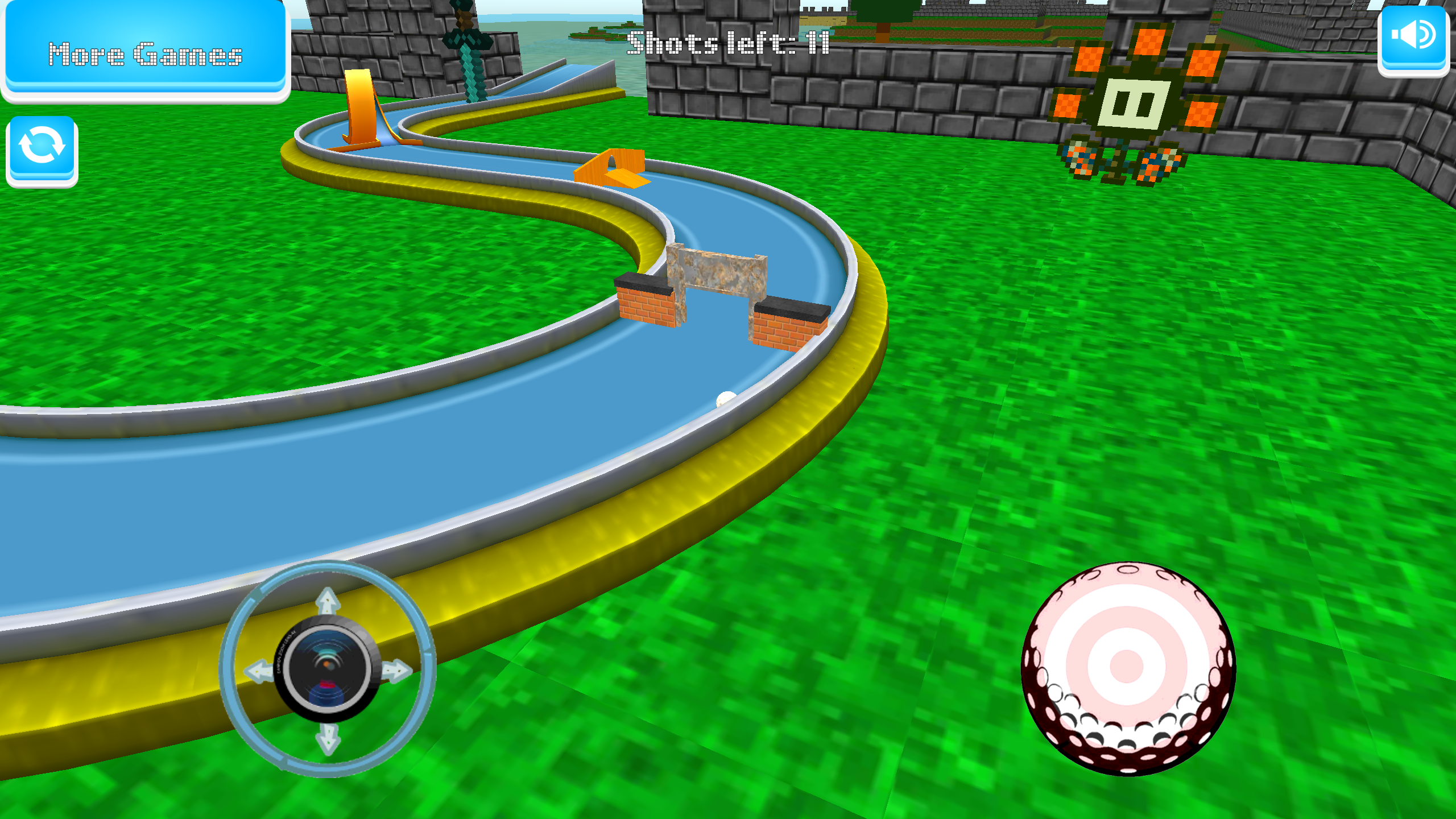 Screenshot 2 of Crazy Mini Golf 1.0
