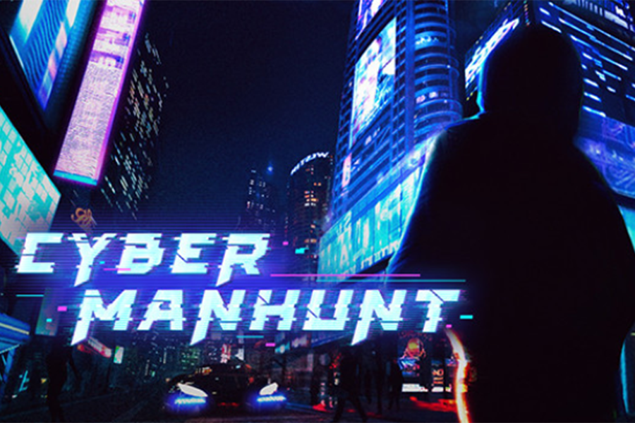 Screenshot of the video of Cyber Manhunt