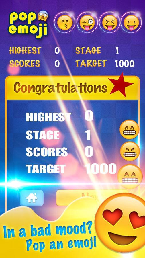 PopEmoji! Funny Emoji Blitz!!! screenshot game