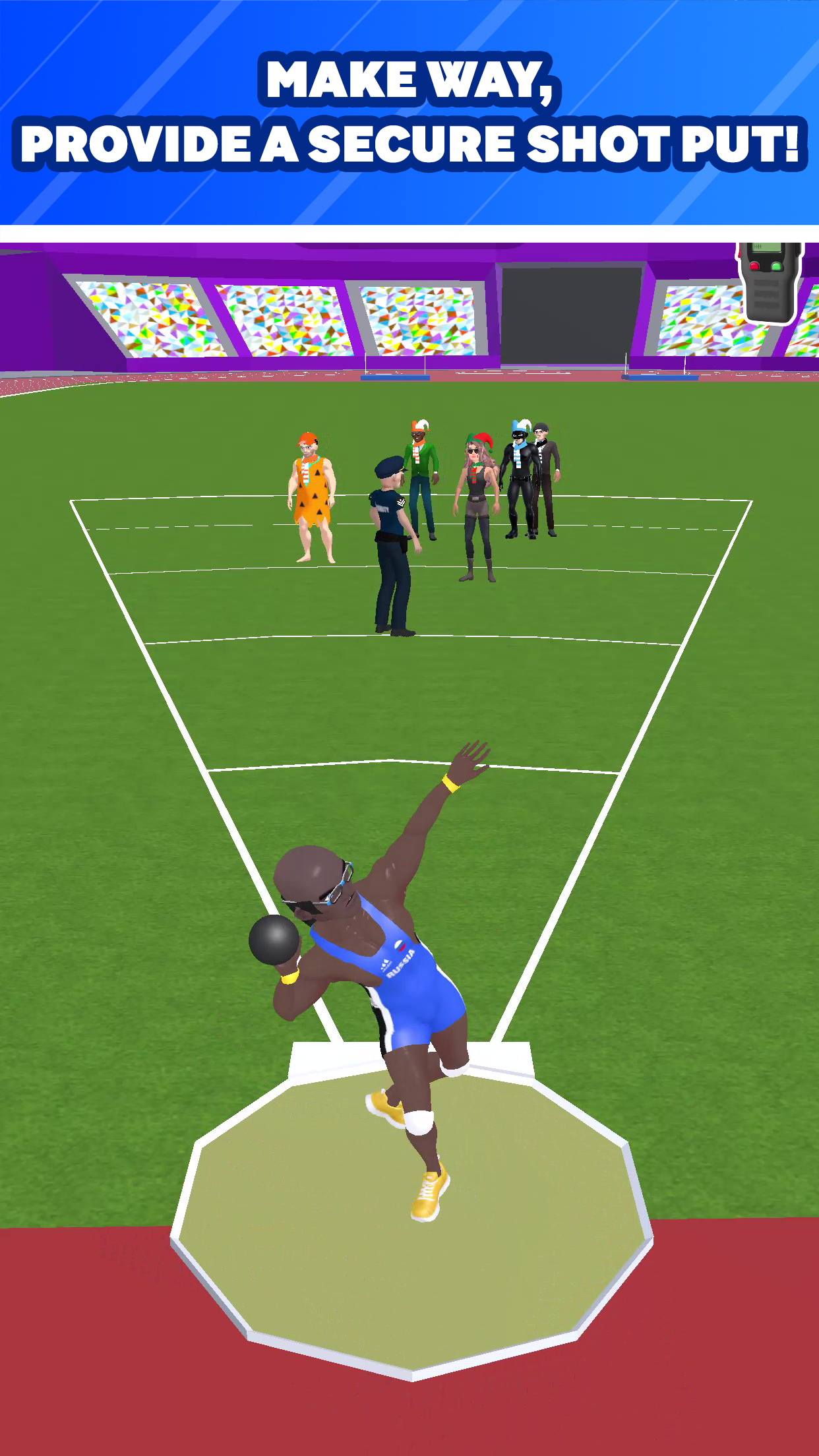 Sport Defender - Police Game Game Screenshot