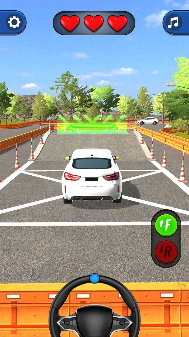 Driving School Test ภาพหน้าจอเกม