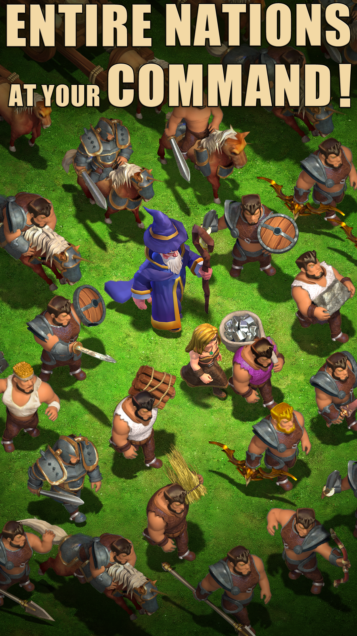 Captura de Tela do Jogo War Ages - Legend of Kings