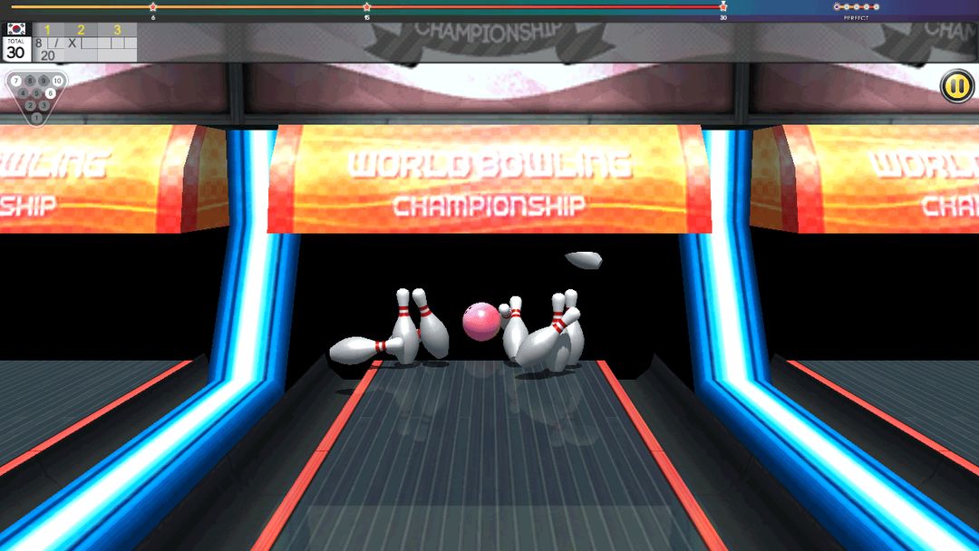 Screenshot of World Bowling Championship