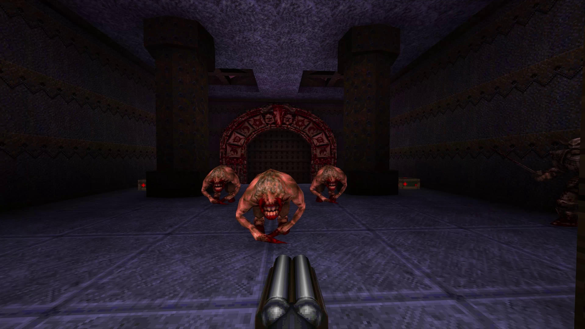 Quake ภาพหน้าจอเกม