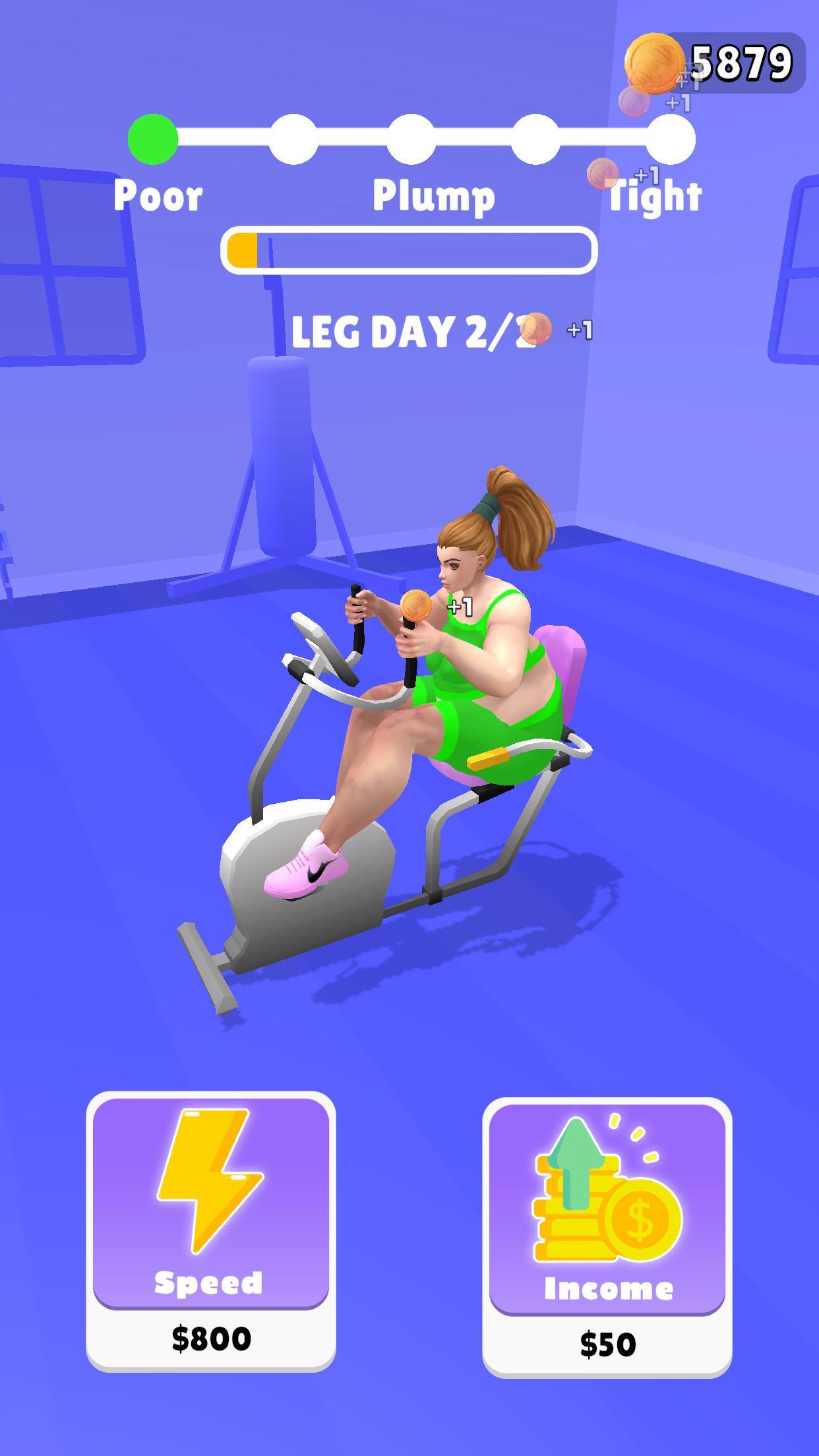 Captura de Tela do Jogo Gym Clicker