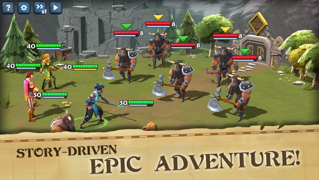 RPG Dice Adventure screenshot game