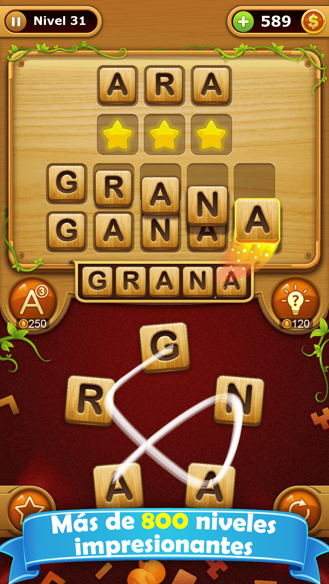 Captura de Pantalla del Juego Word Connect juegos de puzzle