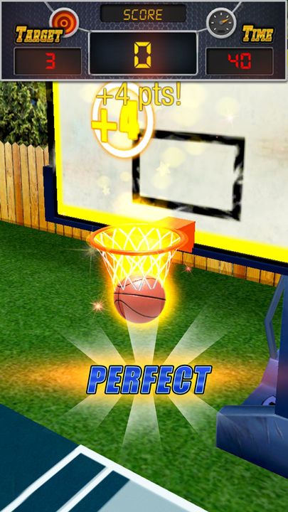 Screenshot 1 of Basketball 3D 