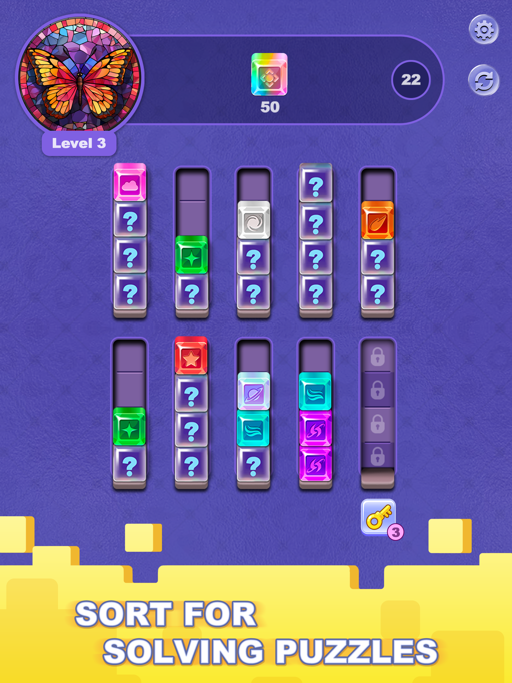 Magic Glass: Colorful Puzzle Game Screenshot