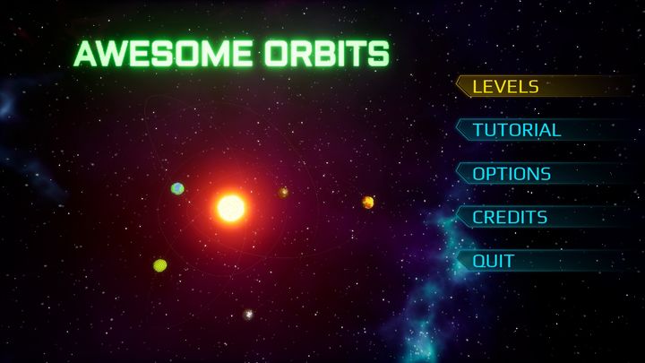 Awesome Orbits Game Screenshot