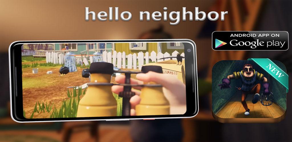 Banner of hướng dẫn chơi trò chơi xin chào hàng xóm hello neighbor