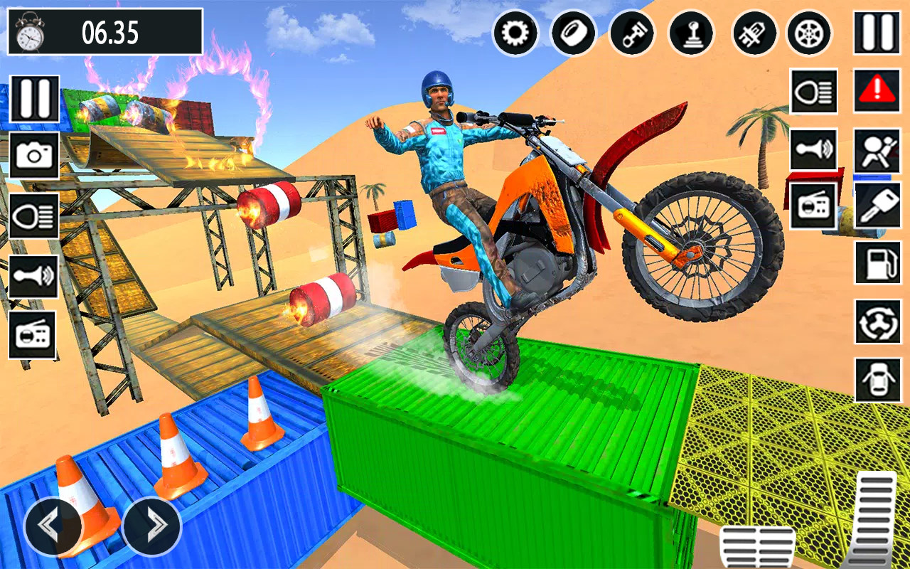 Superhero Bike Stunt Game 3D Game Screenshot