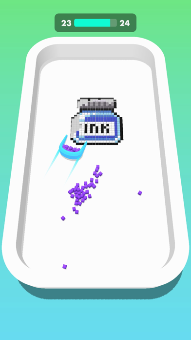 Captura de Tela do Jogo Fill In 3D