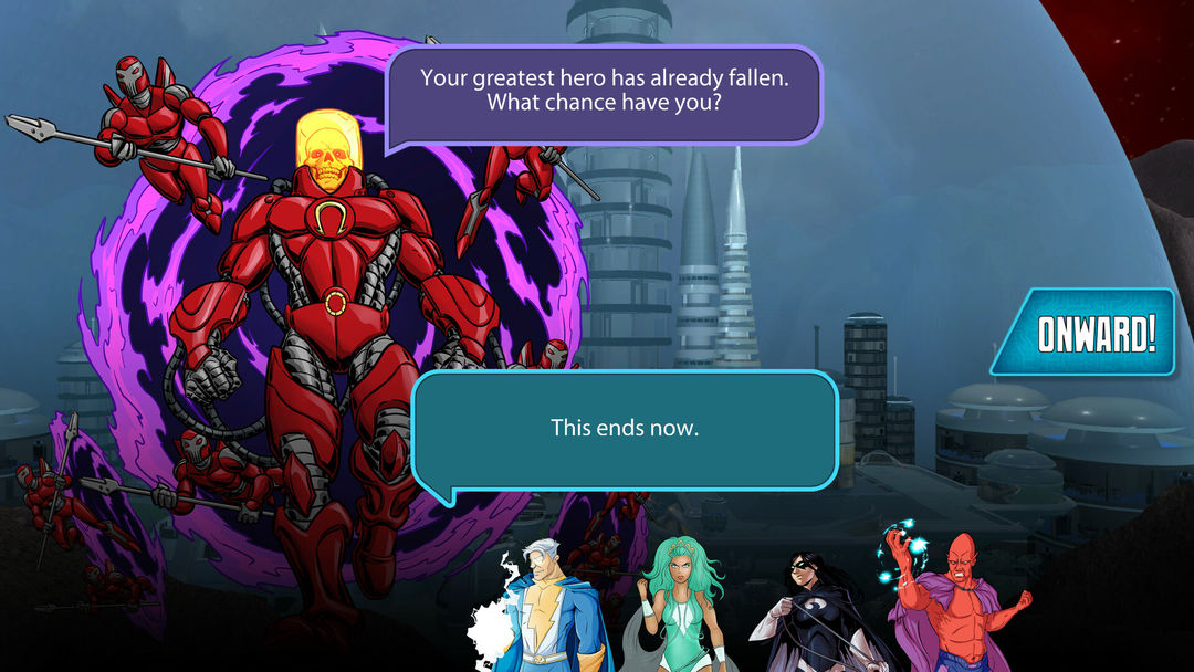 Screenshot of Sentinels of Earth-Prime
