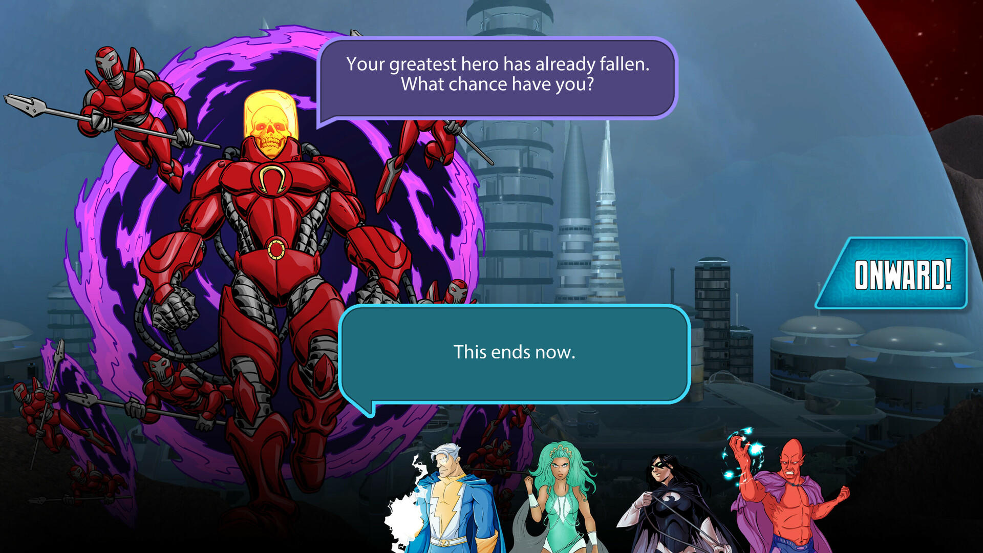 Sentinels of Earth-Prime Game Screenshot
