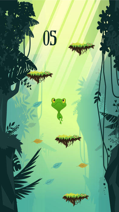 Frog Jump Amazonia Game Screenshot