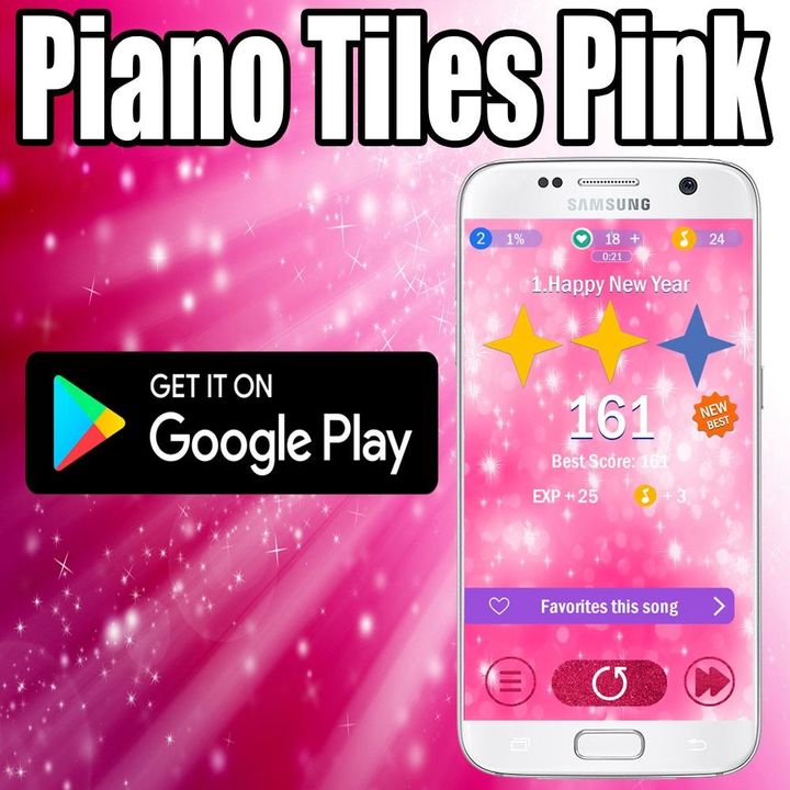 Screenshot 1 of Pink Piano Tiles 2 1.0