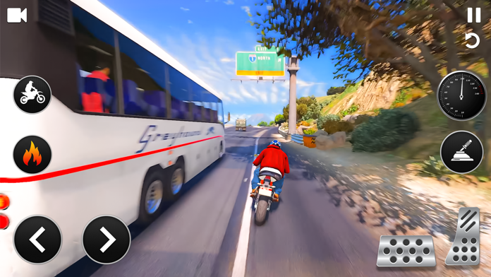 Скриншот игры Ultimate Motorbike Racing Game