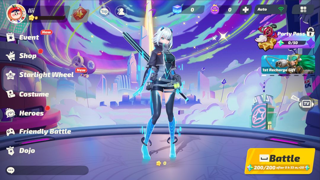 Screenshot of Flash Party