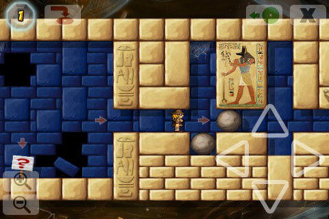 Скриншот игры Crystal Cave Classic