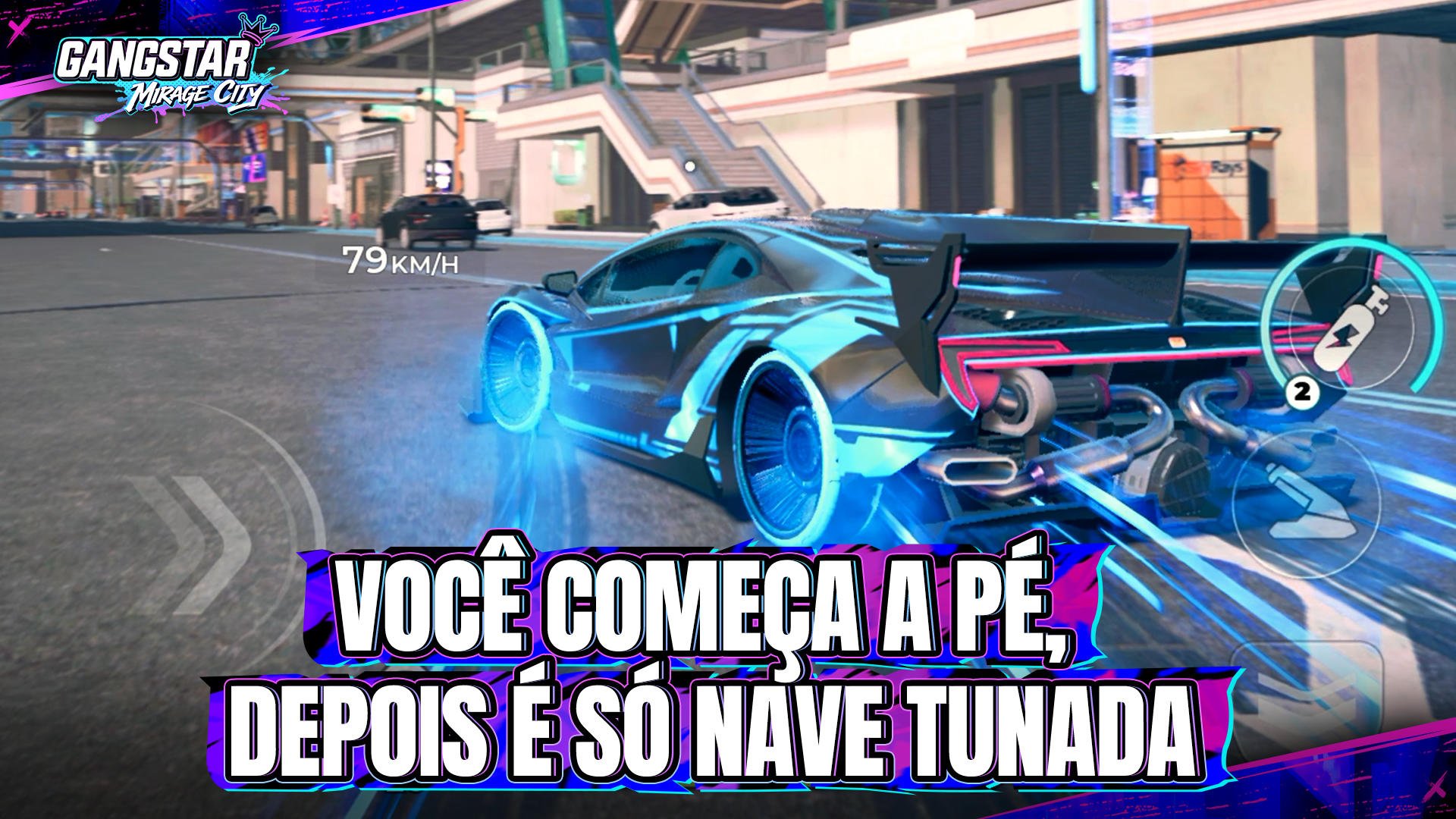 Captura de Tela do Jogo Gangstar Mirage City: Online