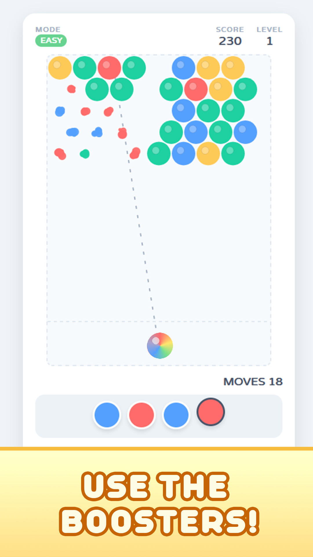 Bubble Color Mania Game Screenshot