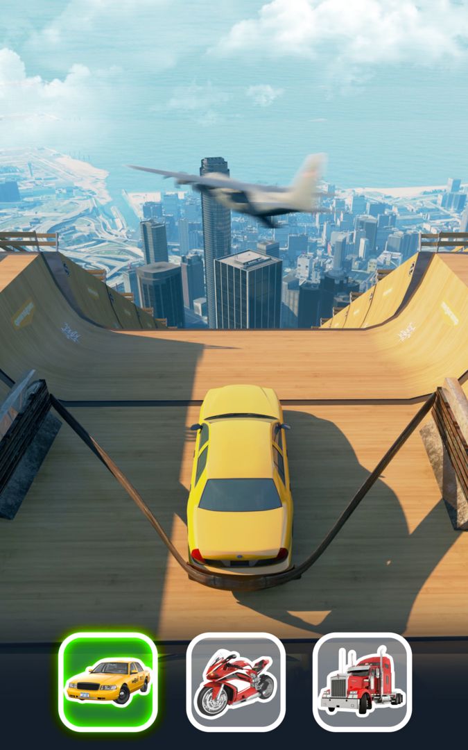 Screenshot of Mega Ramp Car Jumping