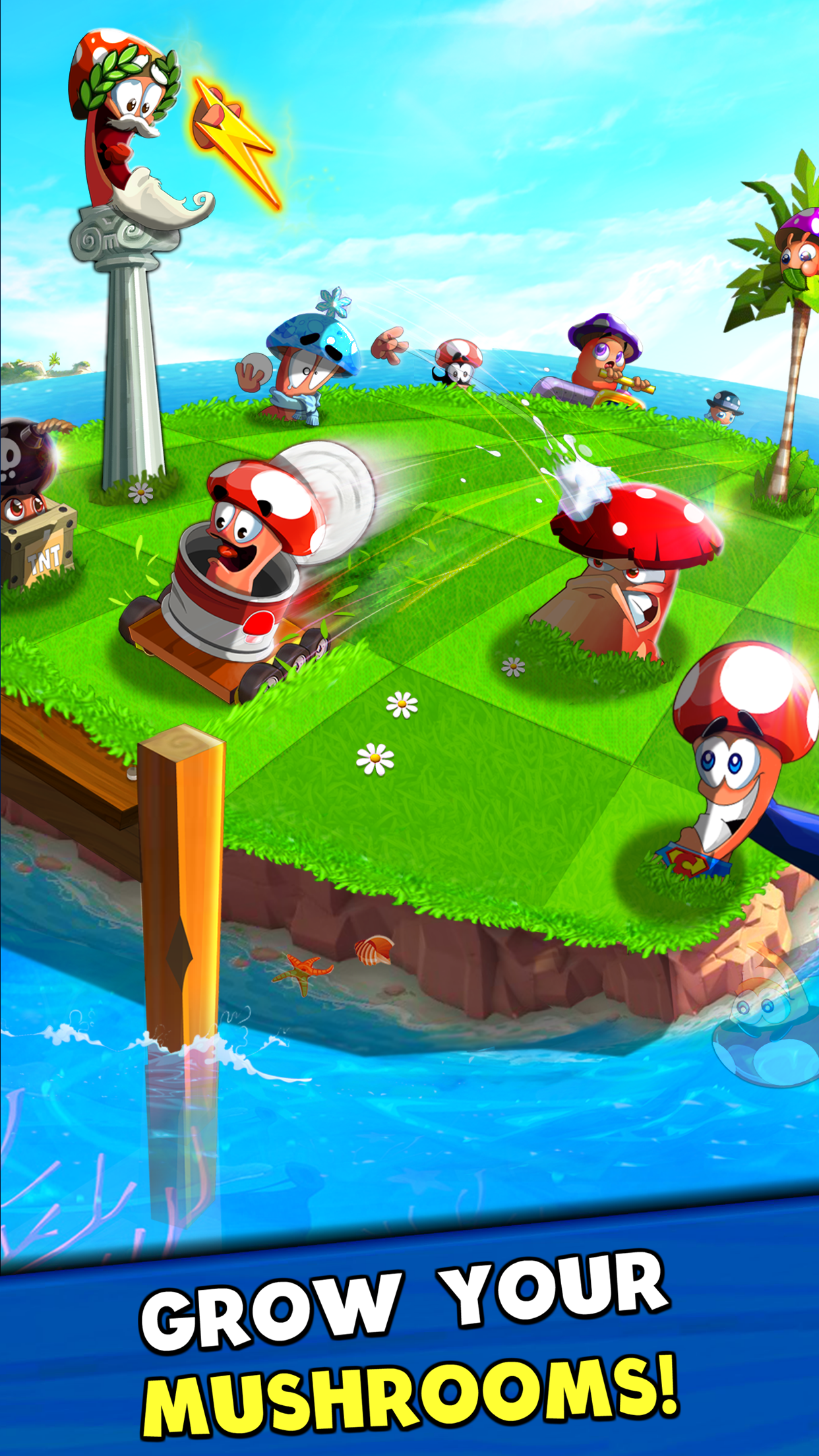 Screenshot of Garden Goons - PVP Battle