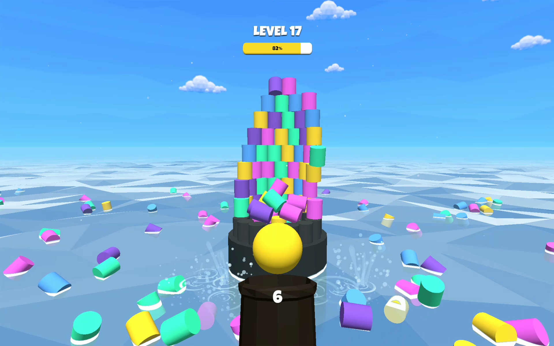 Cuplikan Layar Game Tower Color