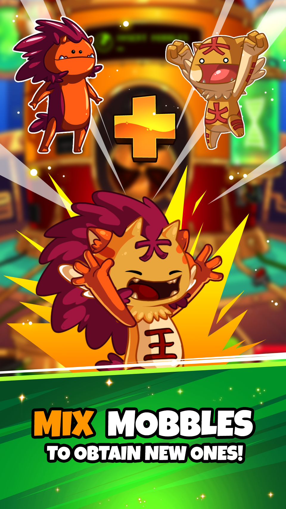 Mobbles, the mobile monsters! ภาพหน้าจอเกม