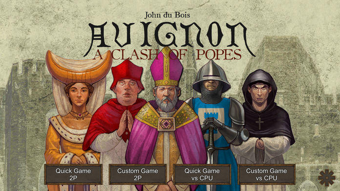 Avignon: A Clash of Popes ภาพหน้าจอเกม