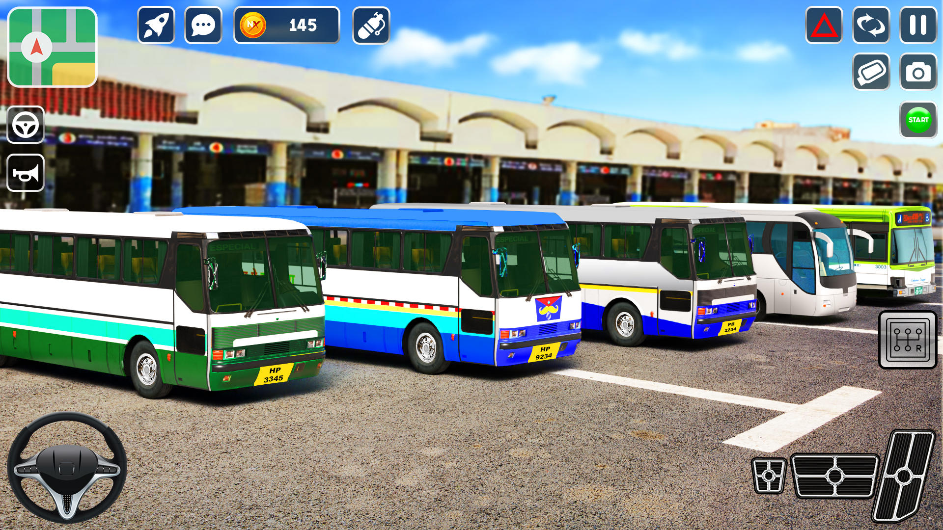 Screenshot 3 of Indian Bus Simulator Haryana 