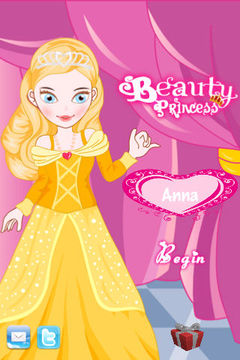 Beauty Princess: Dress up and Make up game for kids 게임 스크린샷