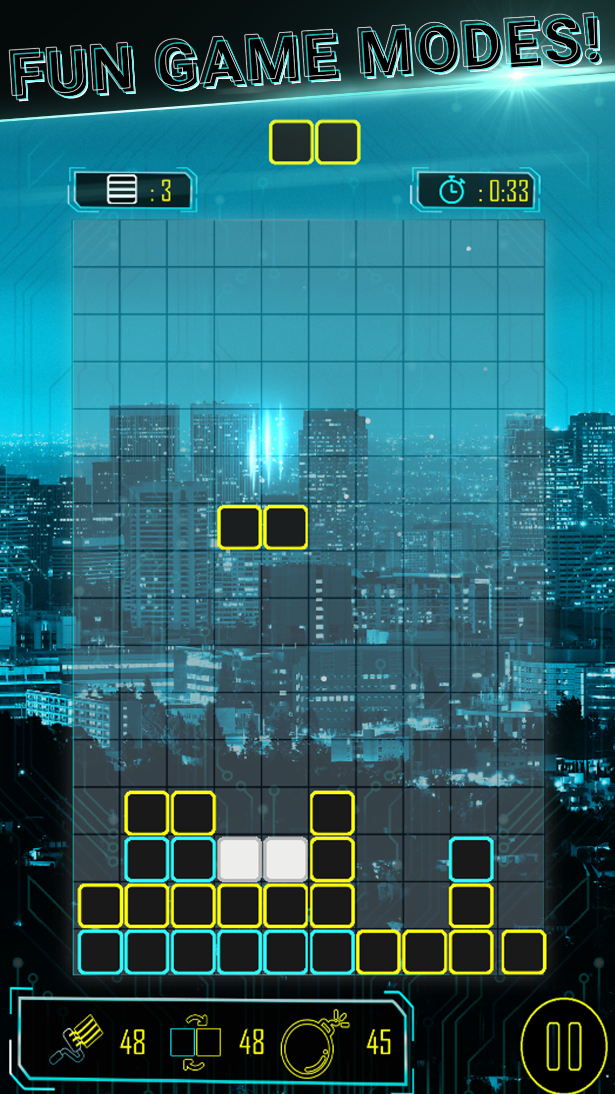 Screenshot of Puzzle Dazzle - Brick Matching