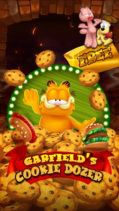 Garfield Cookie Dozer Game Screenshot
