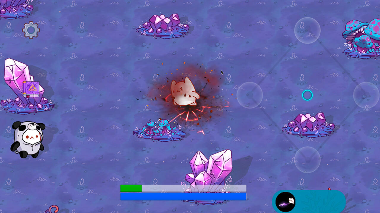 Meow Meow Wizard Arena screenshot game