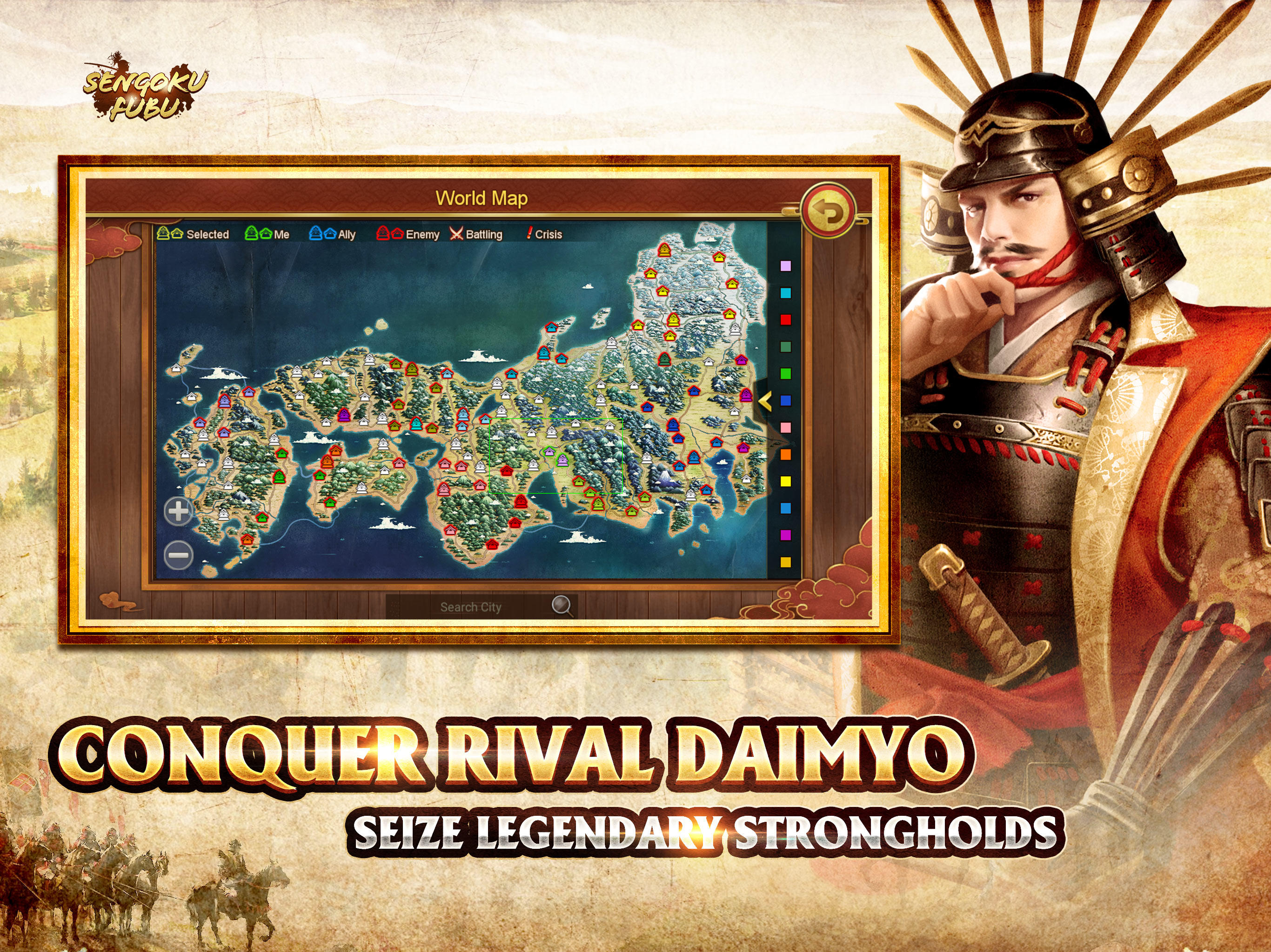 Sengoku Fubu Game Screenshot