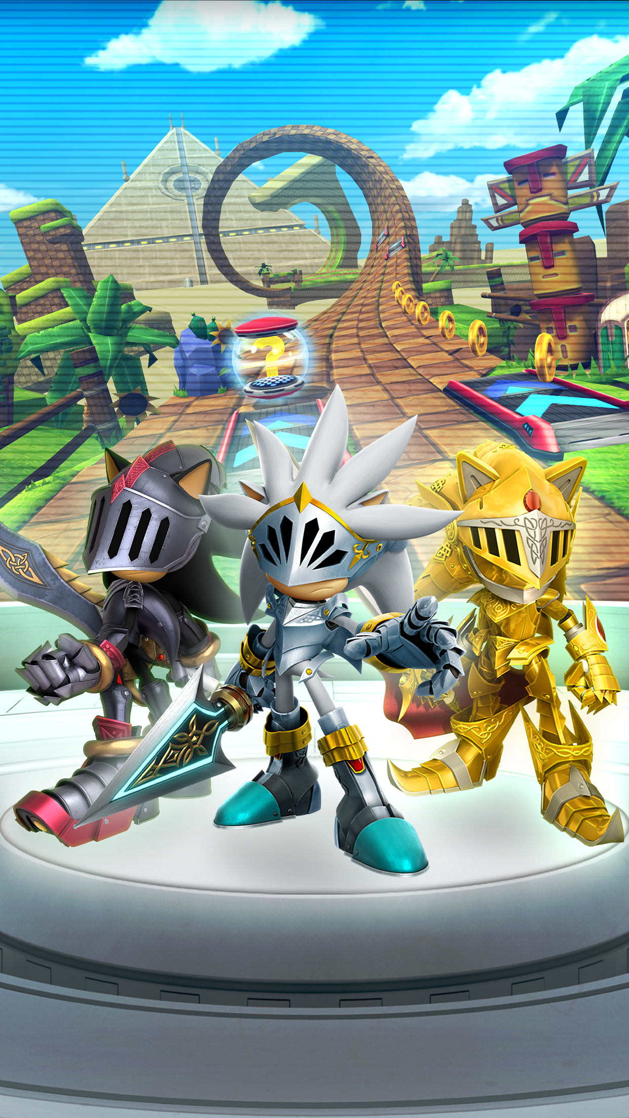 Скриншот игры Sonic Forces: PvP Race