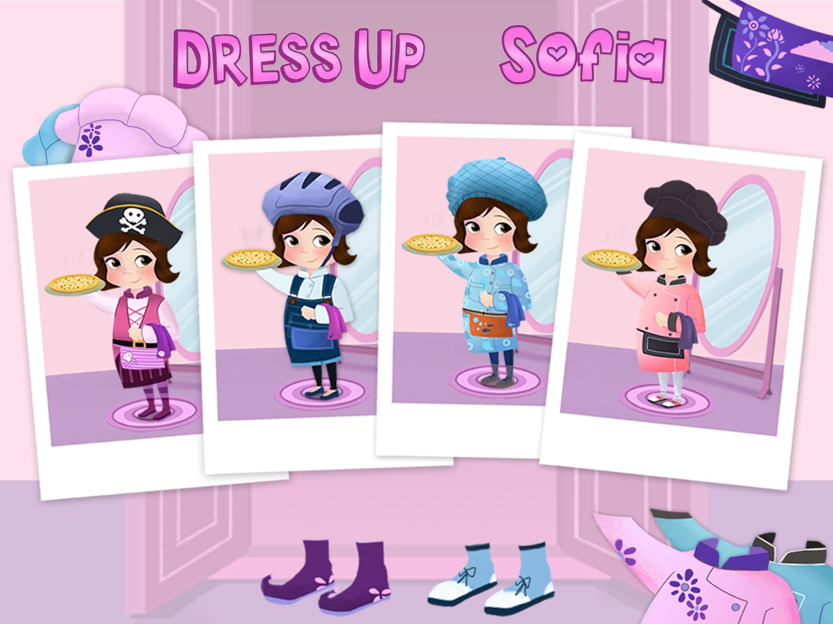 Baby Chef Sofia's Pizza Party Game Screenshot